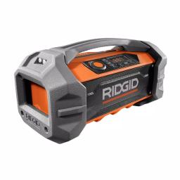 RIDGID 18V Hybrid Jobsite Radio with Bluetooth Wireless Technology (Tool Only) thumbnail 1