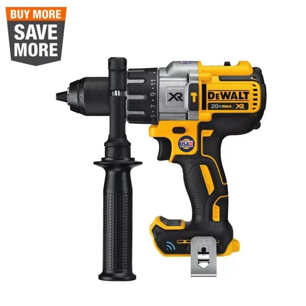 DEWALT 20V MAX XR Brushless 1/2 in. Hammer Drill Driver with Tool Connect (Tool Only)
