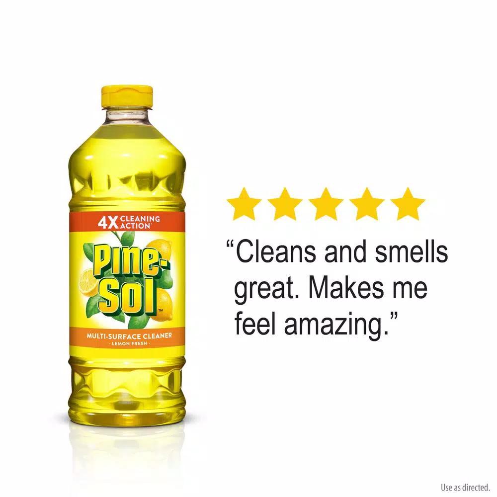 Pine-Sol Lemon Fresh All Purpose Multi-Surface Cleaner, 60 oz