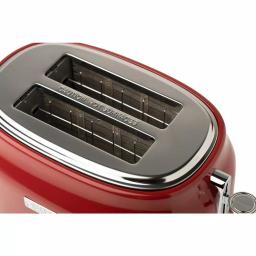 Haden Dorset 1500W 2-Slice Wide Slot Retro Toaster - Red thumbnail 5
