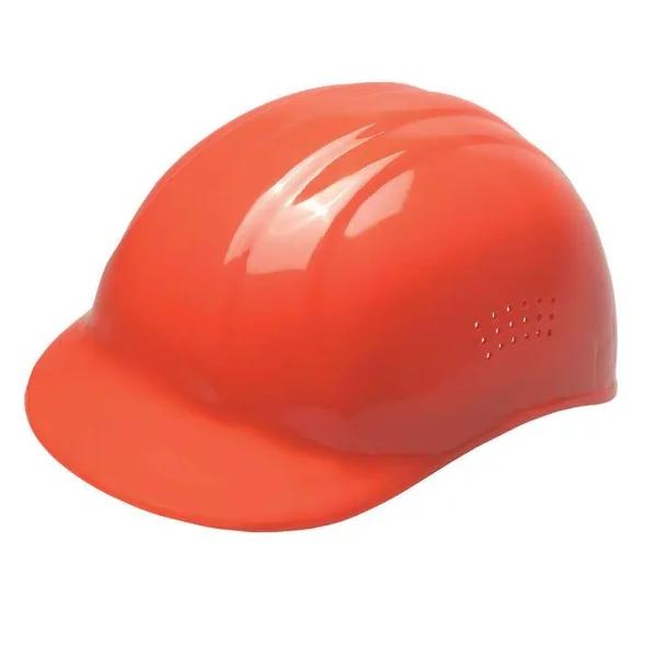 ERB Hi-Viz Orange Vented Bump Cap with 4-Point Pin-Lock Suspension