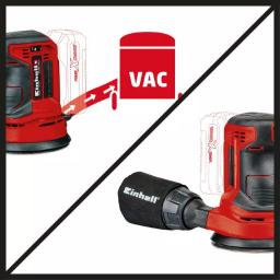 Einhell 18V Power X-Change Cordless 5 in. Random Orbital Sander Kit with 3.0 Ah Battery and Fast Charger thumbnail 4