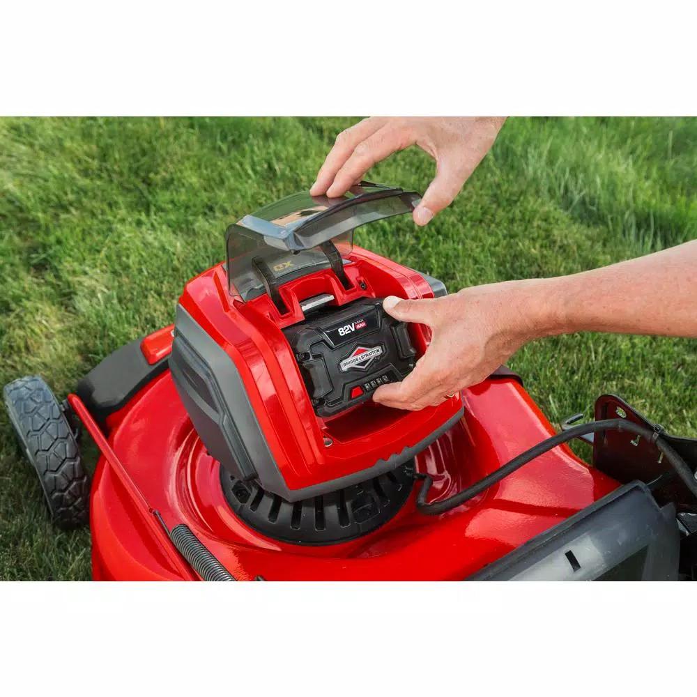 Snapper XD 82V MAX 21 in. Cordless Electric Lawn Mower Kit with (2) 2.0 Ah Batteries and Rapid Charger