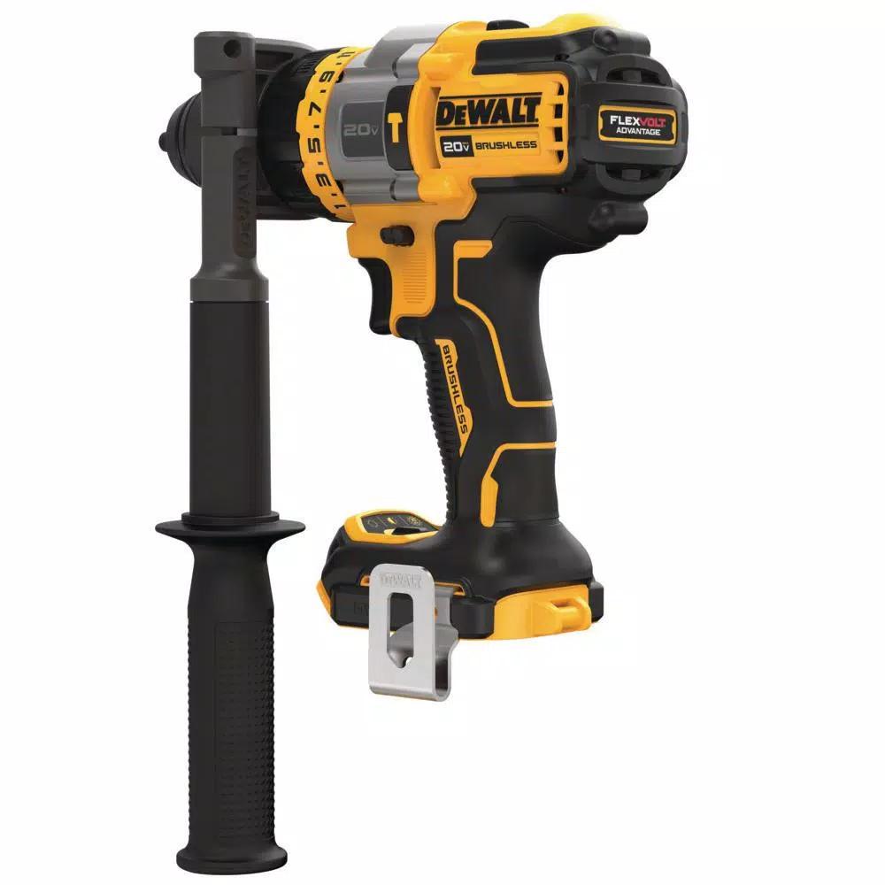 DEWALT 20V MAX Brushless 1/2 in. Hammer Drill/Driver Kit with FLEXVOLT ADVANTAGE & 6.0Ah Battery