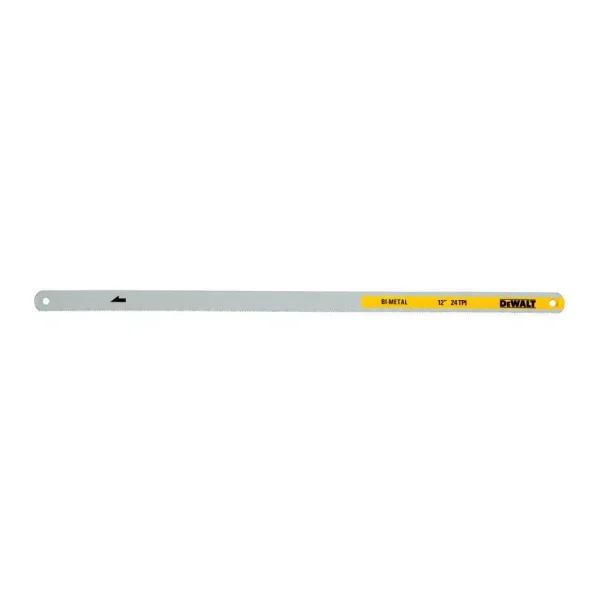 DEWALT 12 in. Bi-Metal Hacksaw Blades, 24 TPI (2-Pack)