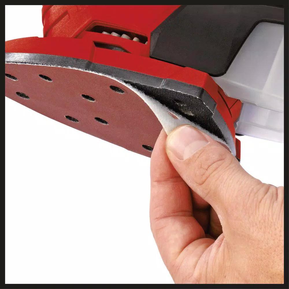 Einhell PXC 18V Cordless Compact Detail Palm Sheet Sander, 24,000 OPM with Dust Collection Box (Tool Only)