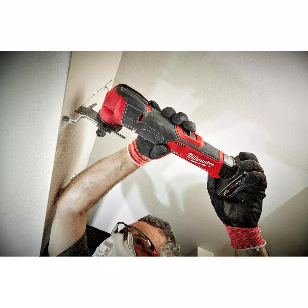 Milwaukee M12 FUEL 12V Brushless 4-in-1 Installation Drill Driver and Oscillating Multi-Tool Set (Tool-Only)