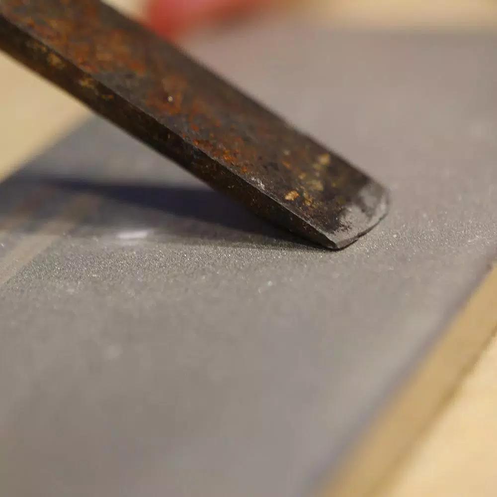 DMT 6 in. Dia-Sharp Double Sided Diamond Bench Stone, Extra Fine & Fine