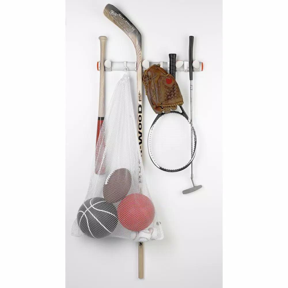 OXO Good Grips Expandable Wall-Mounted Organizer and Broom Mop Holder