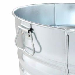 Behrens 15 Gal. Galvanized Steel Round Utility Tub, Multi-Purpose Wash Tub & Planter thumbnail 3