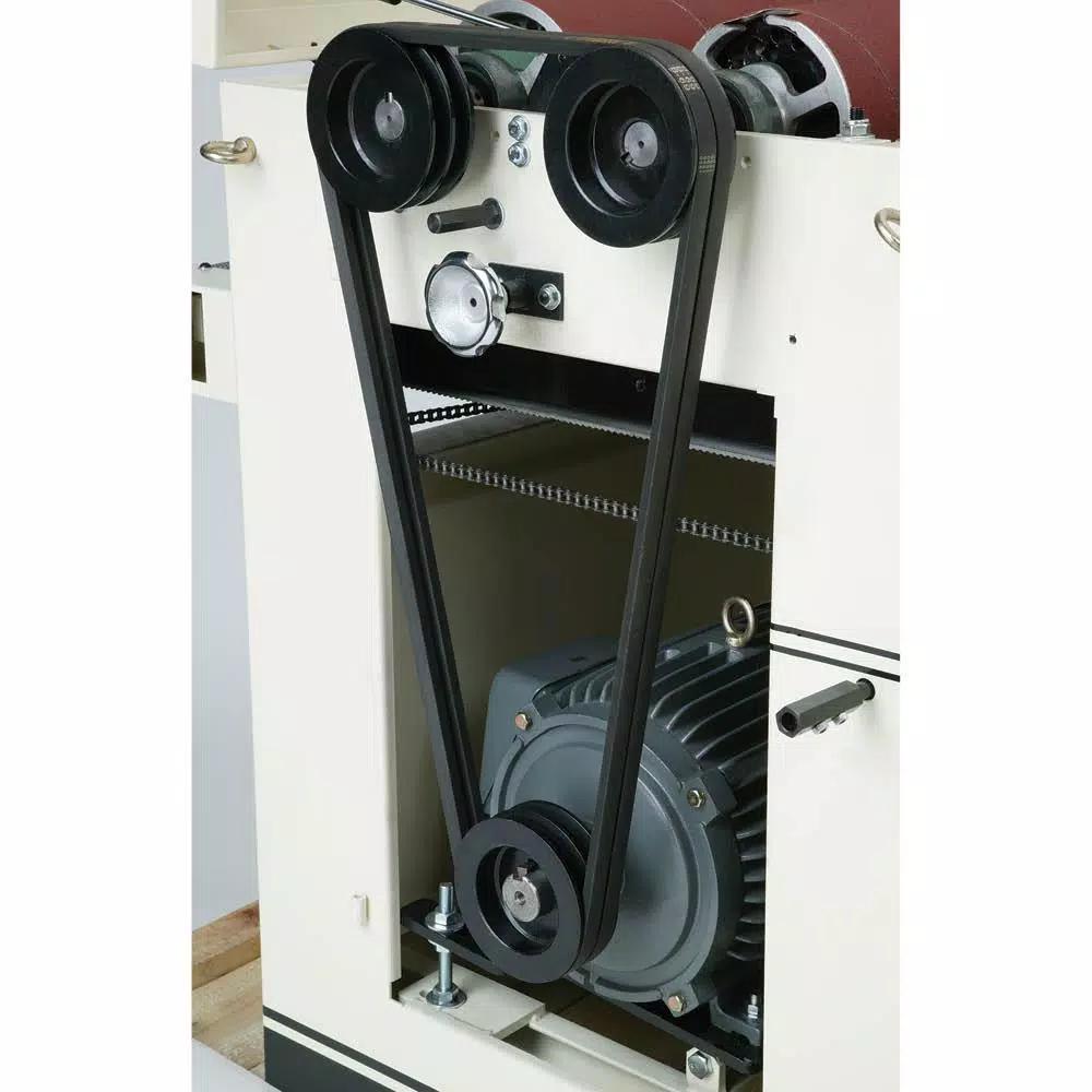 Shop Fox 37 in. 10 HP 240-Volt Industrial Drum Sander with Dual 6 in. Drums