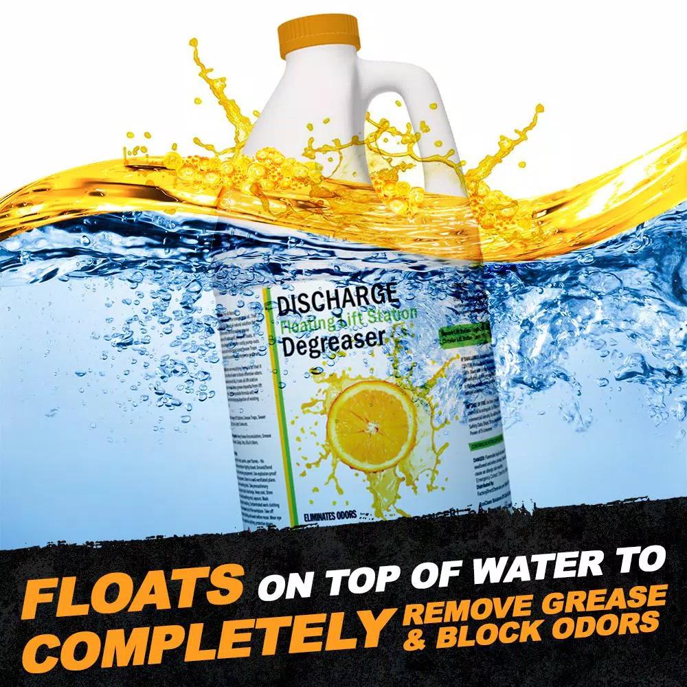 Eco Clean Discharge 5 Gal. Natural Orange Peel Oil Degreaser & Odor Eliminator