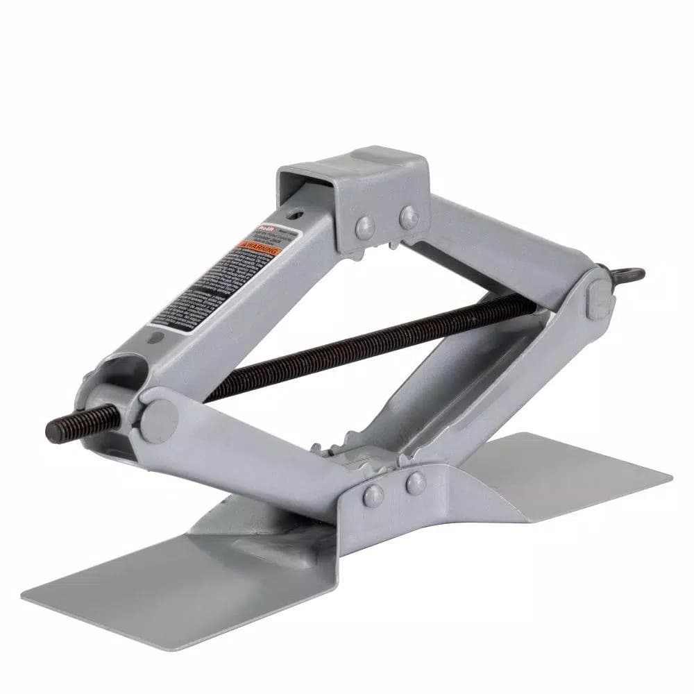 Pro-Lift 1.5 Ton Scissor Jack, 3000 lb Capacity Steel Car Jack with Extra Wide Base