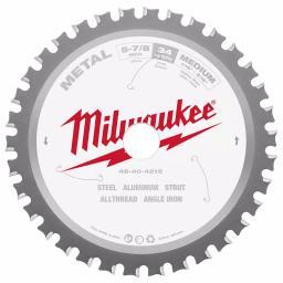 Milwaukee 5-7/8 in. 34T Carbide Metal Cutting Circular Saw Blade thumbnail 1