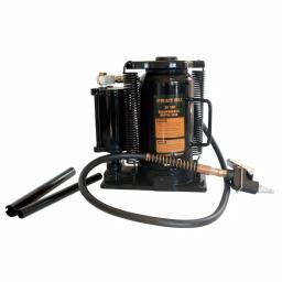 Black Bull 20-Ton Pneumatic Bottle Jack, Air and Manual Operation, 44,800 lb. Capacity thumbnail 1