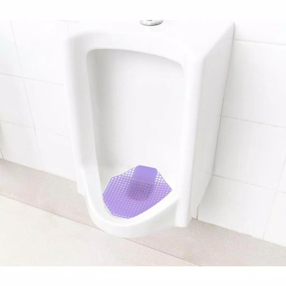 Alpine Industries Kiwi Grapefruit Dual-Sided Anti-Splash Urinal Screens (10-Pack)