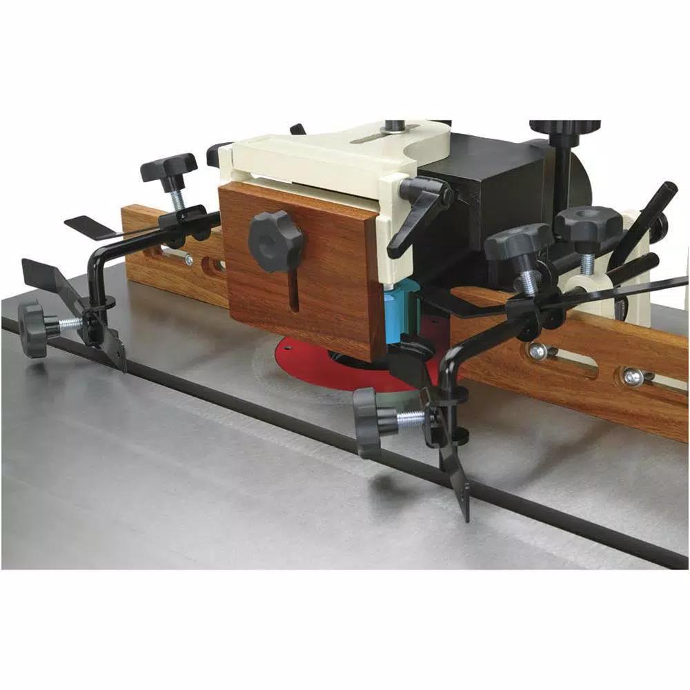 Shop Fox 2-1/2 HP Heavy-Duty Shaper with Cast Iron Table and Mobile Base