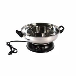 SPT Electric Multi-Cooker Shabu Shabu Hot Pot with 2-Compartment Stainless Steel Bowl thumbnail 3