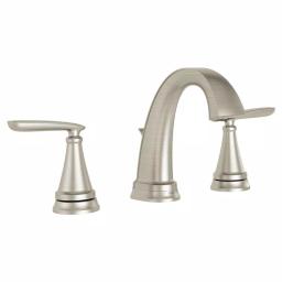 American Standard Somerville 8 in. Widespread Bathroom Faucet with Pop-Up Drain, Brushed Nickel thumbnail 1