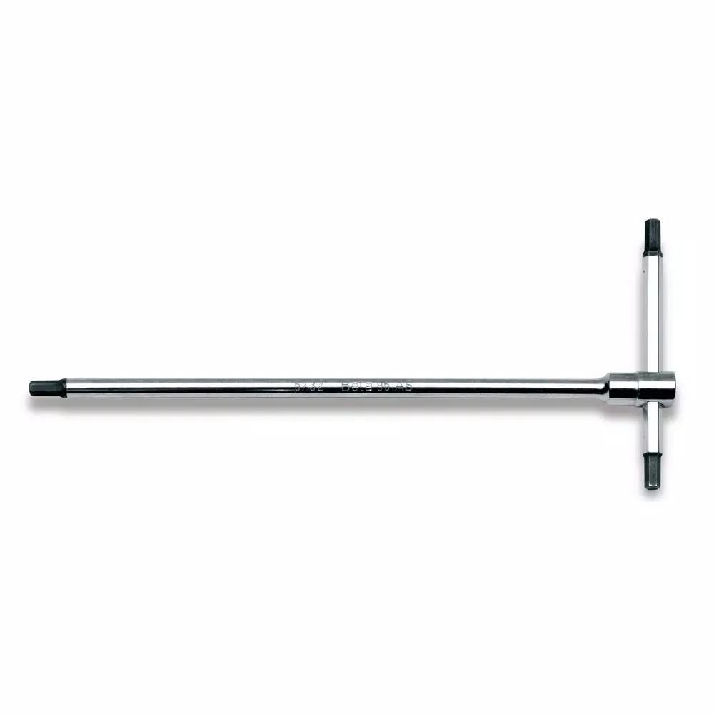 Beta Tools 1/8 in. T-Handle Hex Key Wrench SAE with 3 Interchangeable Tips