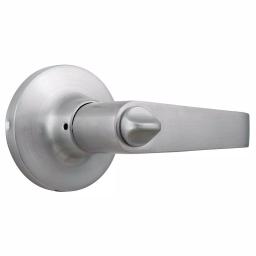 Universal Hardware Commercial Satin Chrome Keyed Entry Door Lever, ANSI Grade 2, 2-3/4 in. thumbnail 2