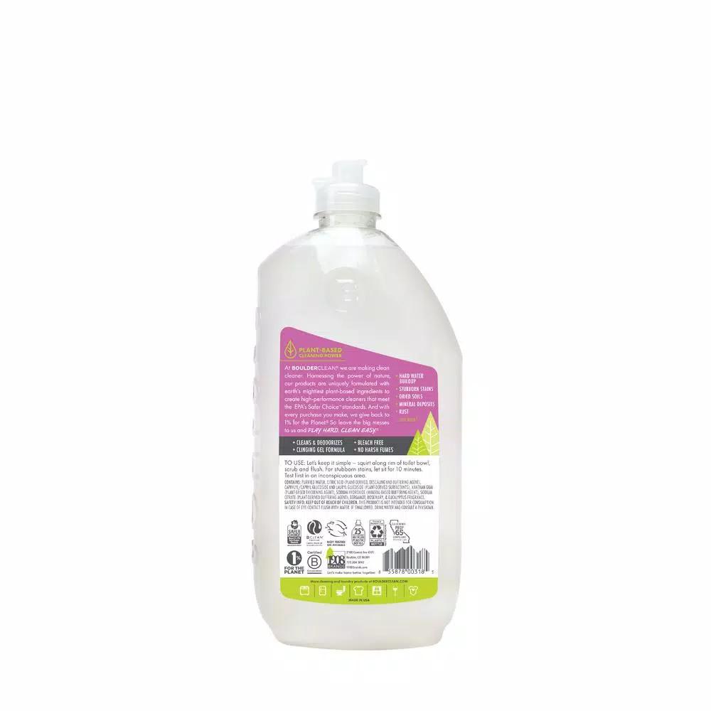 BOULDER CLEAN Fresh Eucalyptus Clean Pure Toilet Bowl Cleaner - 28 oz. Cling Gel