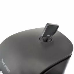 Alpine Industries 800 ml Gray Surface Mounted Liquid Soap and Hand Sanitizer Dispenser thumbnail 5