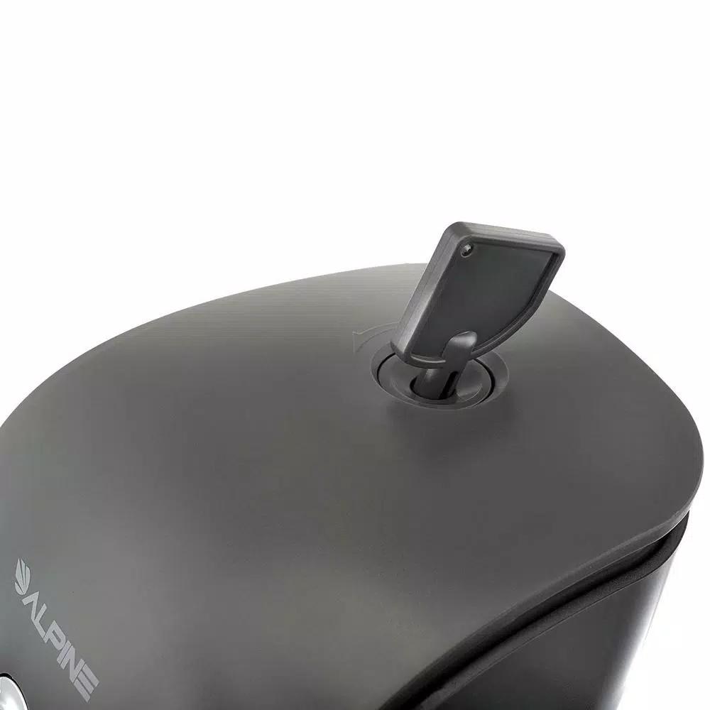 Alpine Industries 800 ml Gray Surface Mounted Liquid Soap and Hand Sanitizer Dispenser