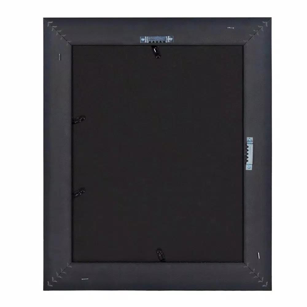 Kate and Laurel Aldridge 11 x 14 Bronze Picture Frame Set of 2 with 8 x 10 White Mat