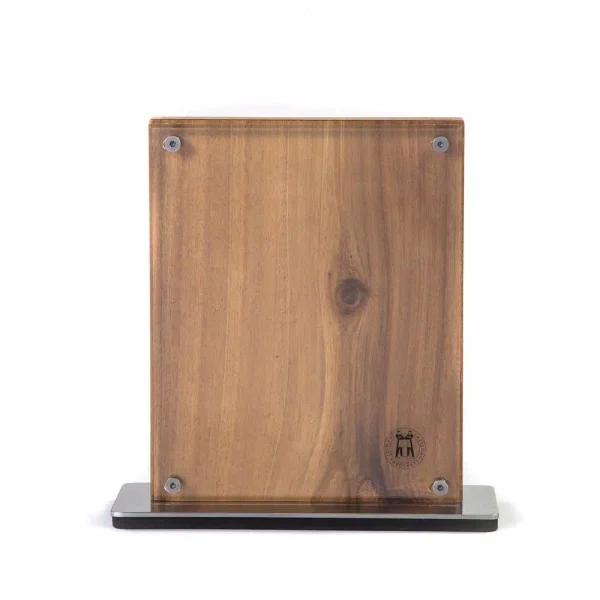 SCHMIDT BROS. Schmidt Brothers Midtown Acacia Wood Knife Block with Magnetic Storage