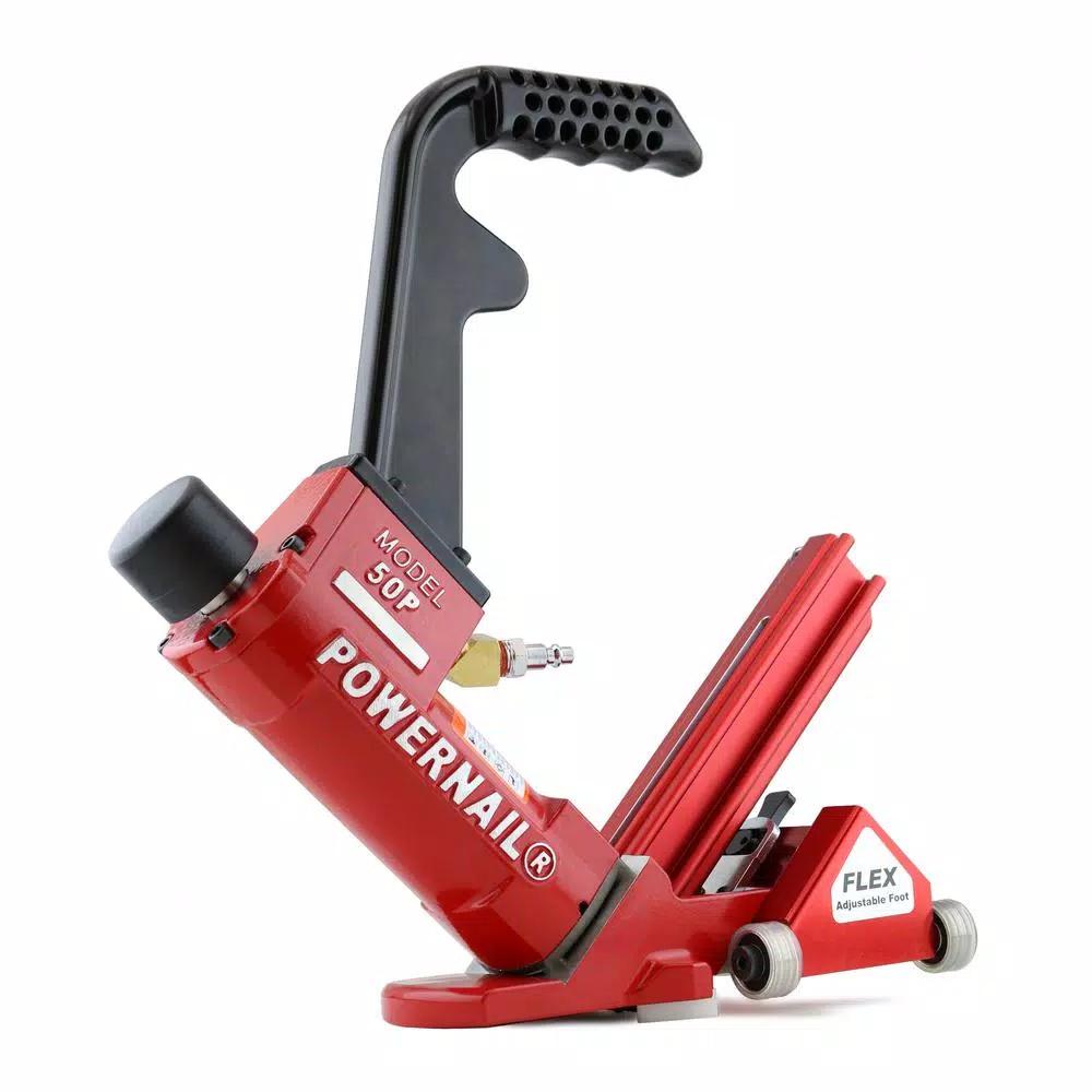 POWERNAIL 50P FLEX Pneumatic 18-Gauge Hardwood Flooring Cleat Nailer