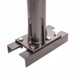 Stark 1100 lbs. Capacity Pickup Truck Hitch Mounted Crane with Hydraulic Lift and Hand Winch thumbnail 3