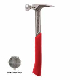Milwaukee 22 oz. Milled Face Framing Hammer with Shockshield Grip and Hammer Loop thumbnail 8