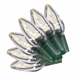 Home Accents Holiday Super Bright C9 LED Warm White Christmas String Lights, 50-Light Constant-On Set (Pack of 6) thumbnail 7
