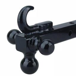 Unbranded Bridgeland Triple Ball Trailer Hitch Mount with Tow Hook, Heavy-Duty Steel thumbnail 2
