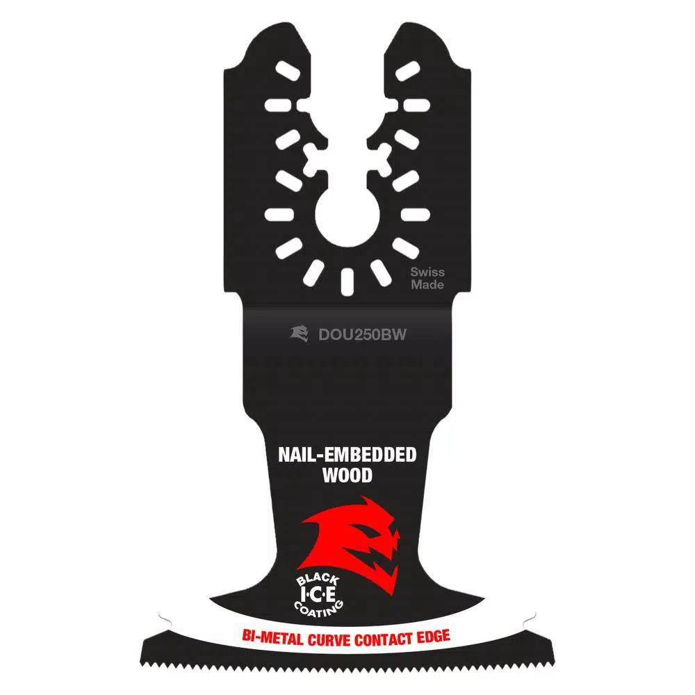 Diablo 2-1/2 in. Universal Fit Bi-Metal Oscillating Blade for Nail-Embedded Wood