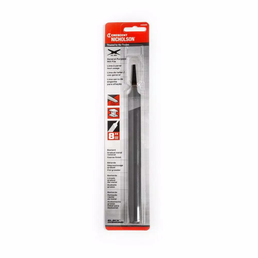 Nicholson 8 in. Bastard Cut Mill File