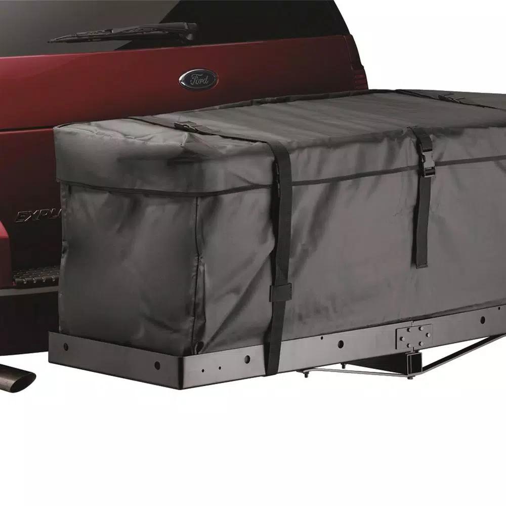 Lund Heavy Duty Water Resistant Hitch Cargo Bag - 11 cu. ft. Black Storage Bag