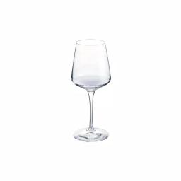 Home Decorators Collection Genoa Lead-Free Crystal White Wine Glasses, 15.5 fl. oz. (Set of 8) thumbnail 1