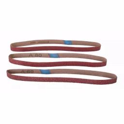 RYOBI 1/2 in. x 18 in. File Sander Belts, 3-Pack (60, 80, 120 Grit) thumbnail 1