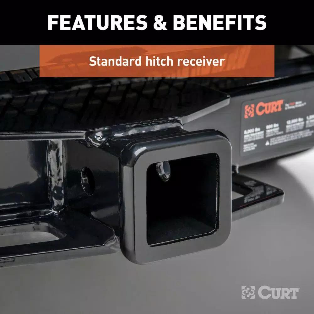 CURT Class 3 Trailer Hitch 2" Receiver for GMC Canyon & Chevrolet Colorado, 8,000 lbs. GTW