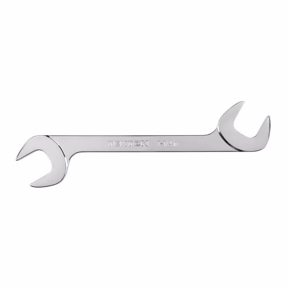 TEKTON 1-1/4 in. Double Open End Angle Head Wrench, 60° Offset