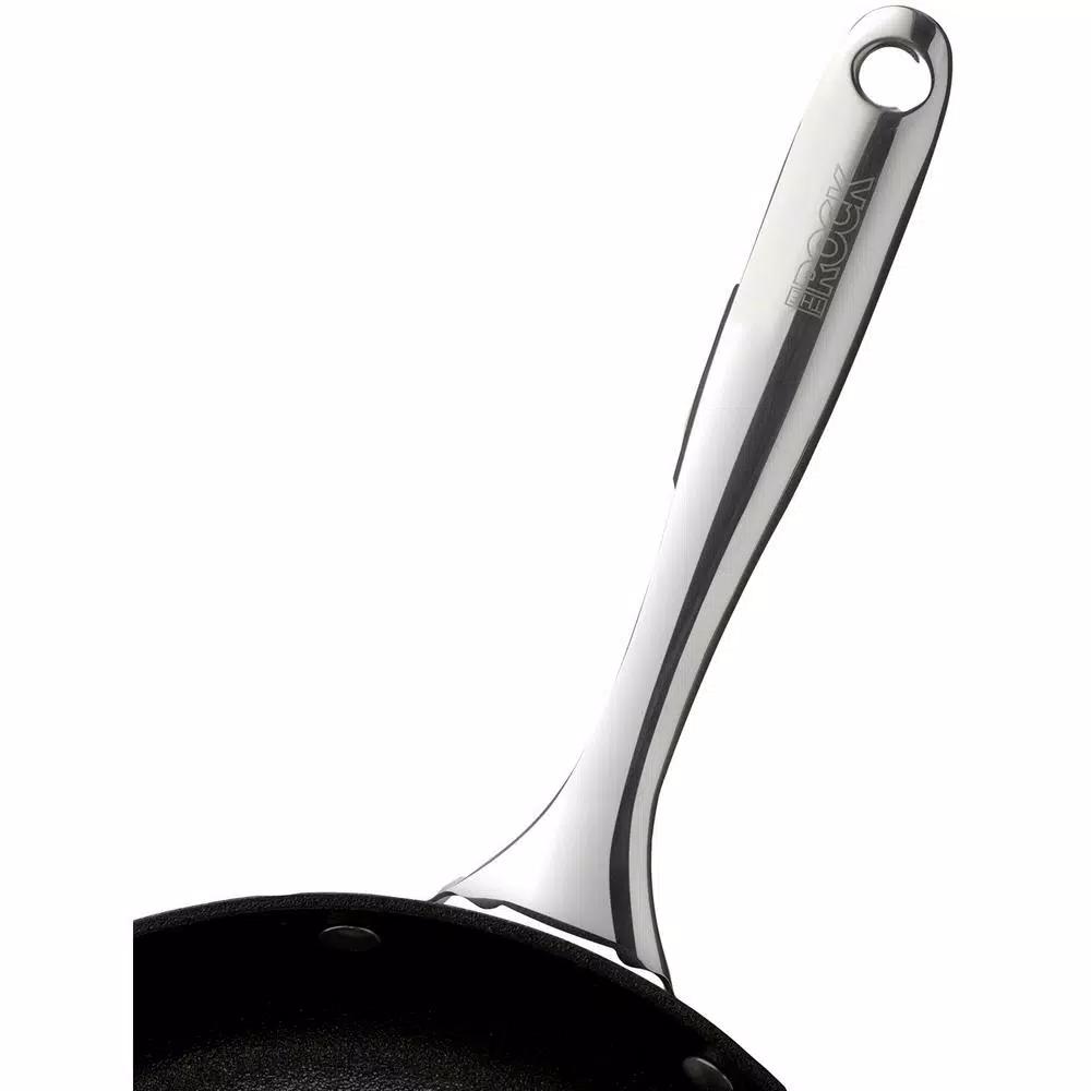 Starfrit The Rock by Starfrit 9.5 in. Aluminum Nonstick Frying Pan, Black Speckle