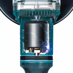 Makita 18V X2 LXT (36V) 9 in. Brushless Paddle Switch Angle Grinder Kit with 5.0 Ah Batteries & Grinding Wheels thumbnail 13