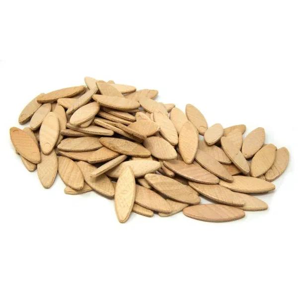 WEN #0 FSC Certified Birch Woodworking Biscuits, 100-Pack