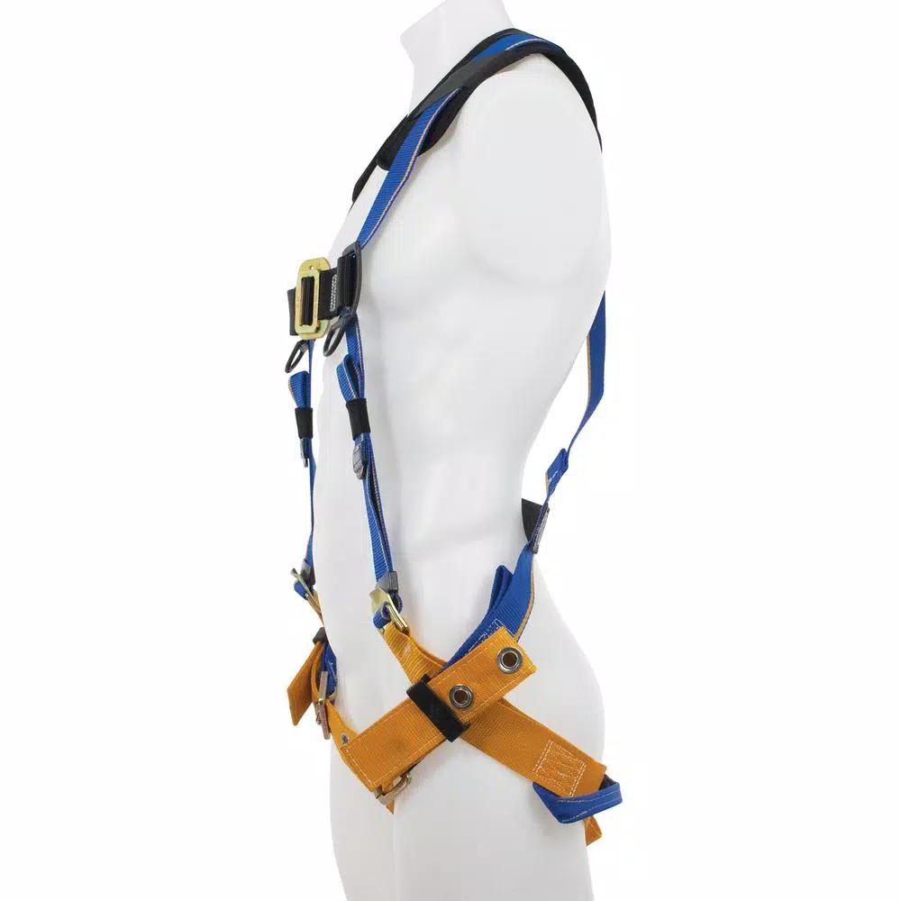 Werner Blue Armor 1000 Standard 1 D-Ring Safety Harness, XXL