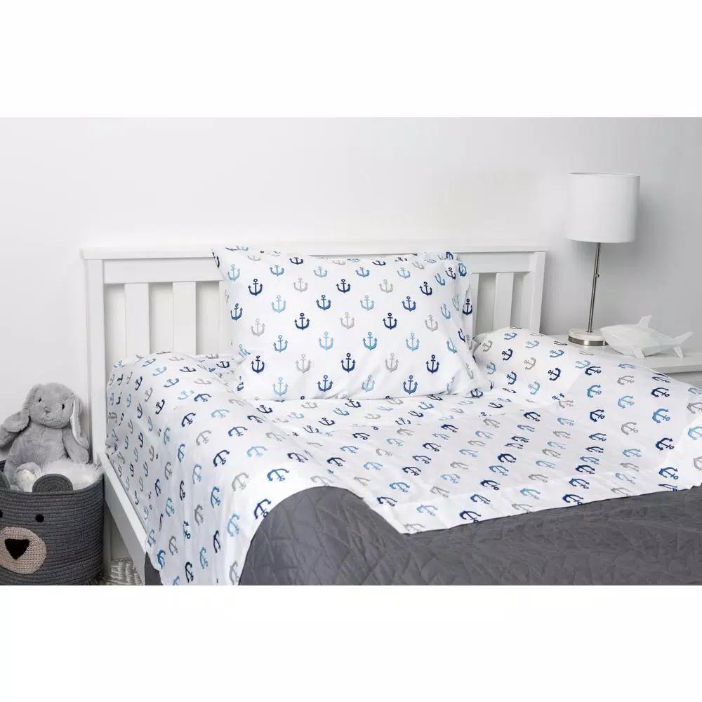Regalo Double-Sided Foam Bed Bumper for Kids, Fits Full/Queen Mattresses