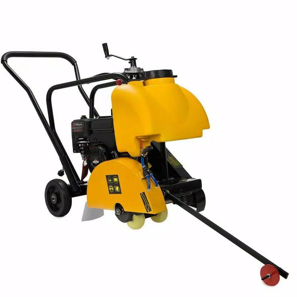 Stark 14 in. Walk-Behind Concrete Saw with 5.5 HP Briggs & Stratton Engine