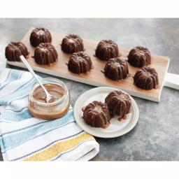 Nordic Ware Pro Cast Nonstick Fluted Bundt Brownie and Cupcake Pan, Aluminum thumbnail 2