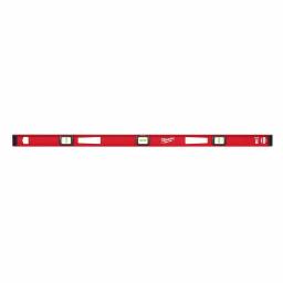 Milwaukee 48 in. Magnetic I-Beam Level, Aluminum Frame with Pitch Vial thumbnail 1